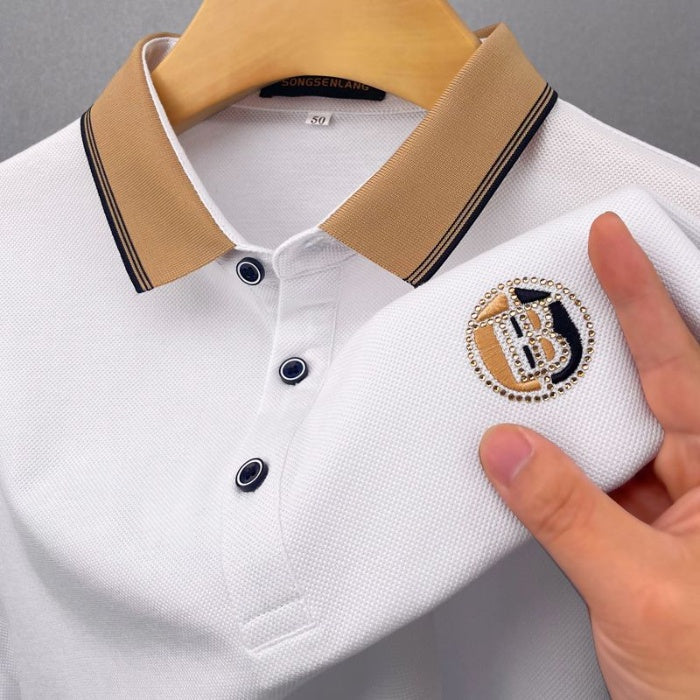 Men's Polo Shirt Made of Breathable Cotton - Klasseva USA