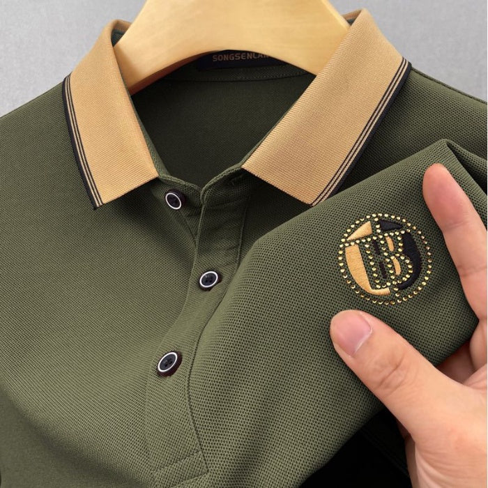 Men's Polo Shirt Made of Breathable Cotton - Klasseva USA