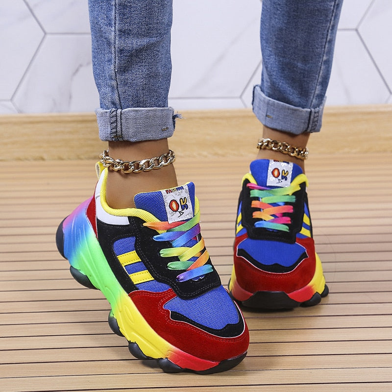 Rainbow Orthopedic Sneakers - Klasseva USA