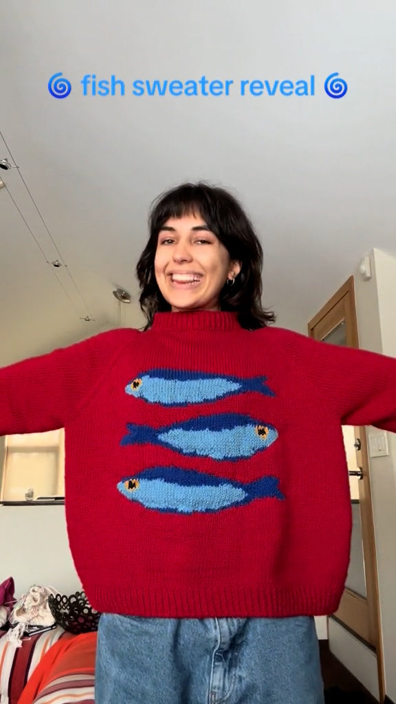 Fish Sweater - Klasseva USA